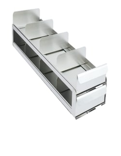 Alkali Scientific&trade; Upright Sliding Tray Freezer Rack for 2