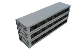 Alkali Scientific&trade; Upright Freezer Rack for SBS formatted boxes, 6x3 configuration