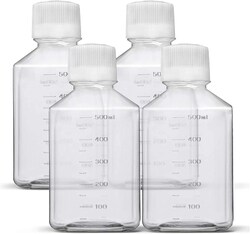 Alkali Scientific&nbsp;PETG Media Bottles Square with