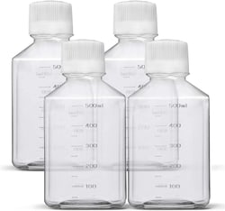 Alkali Scientific&nbsp;PETG Media Bottles Square with