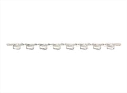 Alkali Scientific&nbsp;ProCycle&trade; Flat Optical 8-Cap Strips for qPCR/PCR Tubes & Plates, 125/Pk