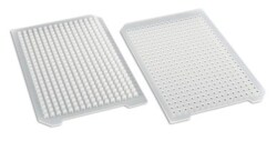 Alkali Scientific CellPro™ 384-Well, Silicone Sealing Mats, 50/pk, 384 Round Well, Silicone, STERILE, 50 / PK