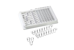 Alkali Scientific&nbsp;ASI&trade; Immunoplate (ELISA) Strip Single Well Plate, PS, Flat Bottom, 8 Well, 100/Cs, Medibinding