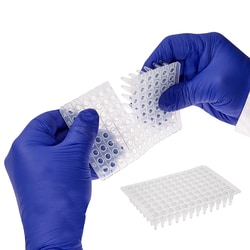 Alkali Scientific&nbsp;ProCycle&trade; Sep-R-8&trade; Breakable PCR Plates, Standard 96 well x 0.2ml, non-skirted, breakable into strips of 8, 50/pk