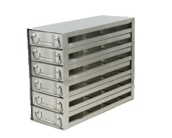 Alkali Scientific&trade; Upright Freezer Racks, for 96 Well & 384 Well Microtiter Plates, Holds 72 with Lids, 96 without Lids