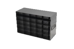 Alkali Scientific&trade; Upright Freezer Rack for 32/8 Flipper JR Reversible Multi-Boxes, 5 x 5 Configuration, 25 Box Capacity