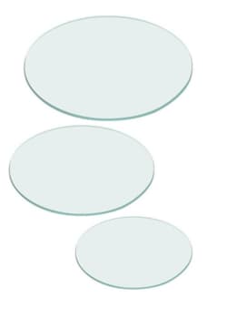 Alkali Scientific ASI Round Glass Coverslips, 28mm, No. 1.5, 0.17-0.19mm,