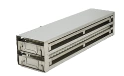 Alkali Scientific™ Upright Freezer Drawer Racks for Blood Sample Tubes, Fits 1ml Tubes, 324 Tube Capacity, 2 Drawers