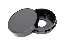 Alkali Scientific ASI™ Black Confocal Dish 35 x10mm, Easy-Grip, Adhesion Type, Sterile, Treated (Positive-Charged/ Surface Coated), 50/Cs, 22 x 22 x 0.13mm, Hole 1.33mm, PS/Flux