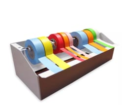 Alkali Scientific ASI Multi Packing Tape Dispenser for 500" Labeling Tape