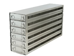 Alkali Scientific™ Upright Freezer Racks, for 96- Well & 384 -Well Microtiter Plates, Holds 108 with Lids, 144 without Lids