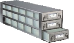 Alkali Scientific™ Upright Freezer Racks, for 96 Well & 384 Well Microtiter Plates, Holds 54 with Lids, 72 without Lids