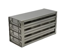 Alkali Scientific&trade; Upright Freezer Racks, for 96 Well & 384 Well Microtiter Plates, Holds 48 with Lids, 64 without Lids