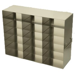 Alkali Scientific™ Upright Freezer Racks for 100-Cell Hinged Plastic Storage Boxes, 3x6, Holds 18 Boxes