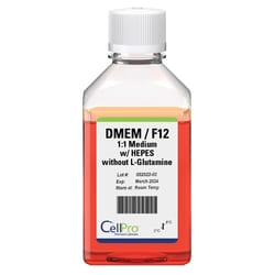 Alkali Scientific&nbsp;CellPro&trade; DMEM/F12 1:1 medium, with HEPES; without L-glutamine, 500ml