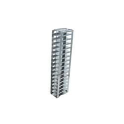 Alkali Scientific&trade; Vertical Freezer Rack for 25-Place Slide Boxes, Holds 16 boxes