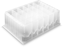 Alkali Scientific CellPro™ 0.36 ml 96-Well Deep Well Plate, V-Bottom, Round well, 5/pk, 50/cs, DNase, RNase & Pyrogen-Free