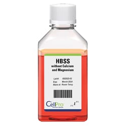 Alkali Scientific CellPro™ HBSS without calcium and magnesium, 500ml, 10/Case