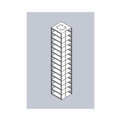 Alkali Scientific&trade; Aluminum Freezer Racks for 2
