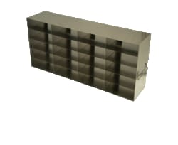 Alkali Scientific&trade; Upright Freezer Racks for 100-Cell Hinged Plastic Storage Boxes, Holds 20 Boxes