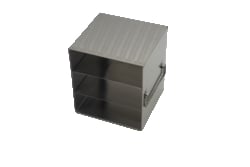 Alkali Scientific&trade; Upright Freezer Rack for 50-Cell 1.5ml Microtube Storage Boxes, 1x3x2 Configuration, 6 Box Capacity