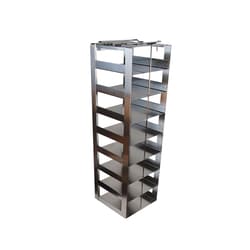 Alkali Scientific&trade; Mini Vertical Rack for 3″ Mini Boxes – Rack Only – 8 Boxes High