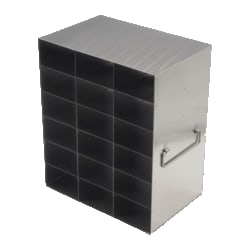 Alkali Scientific&trade; Upright Freezer Rack for 32/8 Flipper JR Reversible Multi-Boxes, 3 x 6 Configuration, 18 Box Capacity