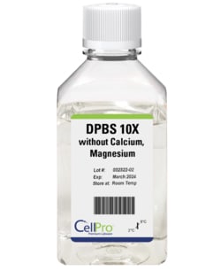 Alkali Scientific&nbsp;CellPro&trade; DPBS 10X, 500ml, 10/Case