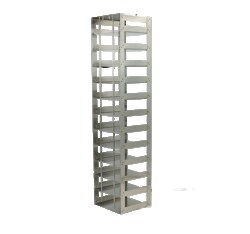 Alkali Scientific&trade; Vertical Rack for 50-Cell 1.5 mL Microtube Boxes, Holds 24 boxes