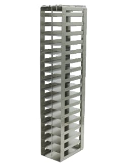 Alkali Scientific&trade; Vertical Freezer Rack for SBS Formatted Boxes, Holds 17 Boxes