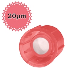 Alkali Scientific CellPro™ Flow Cytometry Cap Only with 20µm mesh, dual position, Translucent Red, 500/Case