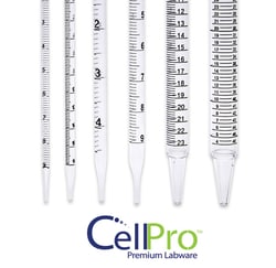 Alkali Scientific CellPro™ Serological Pipets, Individually Wrapped, Sterile, 50mL, Bagged, 160/Case