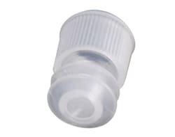 Alkali Scientific Cap plug type for 13mm tubes, PE, 1000/bag, 20 bags per unit, 20,000/CS