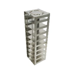 Alkali Scientific&trade; Vertical Rack for 50-Cell 1.5 ml Microtube Boxes, Holds 18 boxes