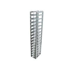 Alkali Scientific&trade; Stainless Steel Vertical Rack for SBS formatted boxes, Holds 15 boxes