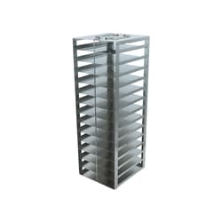 Alkali Scientific&trade; Vertical Freezer Rack for 100-Place Slide Boxes, Holds 14 boxes