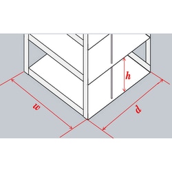 Alkali Scientific&trade; Vertical Rack for 50-Cell 0.5 ml Microtube Boxes, Holds 10 boxes