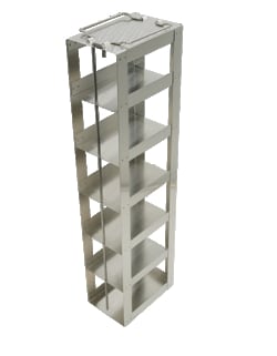 Alkali Scientific&trade; Chest Freezer Racks for 96-Well and 384-Well Microtiter Plates | 6 Shelves High | Rack Only