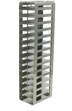 Alkali Scientific&trade; Vertical Freezer Rack for SBS Formatted Boxes, Holds 15 Boxes