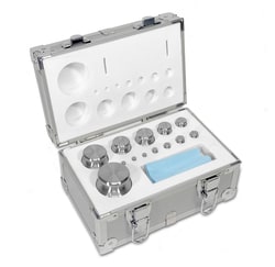 Alkali Scientific&trade; W1101-6-100 Class E2, Calibration set for Analytical Balances, 6 pcs: 1x100mg, 1x10g, 2x20g, 1x50g, 1x100g
