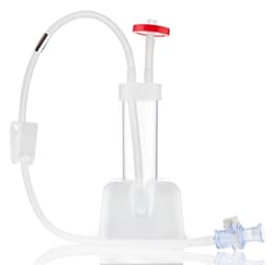 Foxx Life Sciences EZBio MTO Centrifuge Tube Assembly, 50mL, Polypropylene (PP) Centrifuge Tube, Sampling Tube, Single Use Technology with EZBioweld Tubing and Pinchpipe, Vented with Diptube, CPC MPC, Sterile, 10/CS