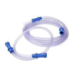 Med Vet International&nbsp;Dynarex Suction Connection Tubing w/ Male Connector, Non-Conductive,, 3/16