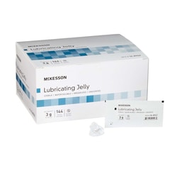 Med Vet International McKesson Lubricating Jelly, 3-gram Packet, 16-8942, Each
