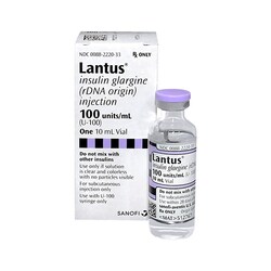 Med Vet International&nbsp;Lantus Insulin 100u/ml, 10ml