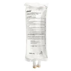 Med Vet International Lactated Ringers (Vet Label) with 5% Dextrose, 1000mL,