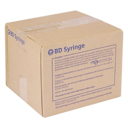 Med Vet International BD Tuberculin Syringe, 1mL, Luer Slip, 200/BX, 309659,