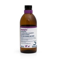 Med Vet International&nbsp;Isospire (Isoflurane) Inhalation Anesthetic for Horses and Dogs, 250mL