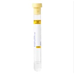 Med Vet International BD Vacutainer Venous Blood Collection Tube, ACD Solution B Additive, 6 mL, Conventional Closure Glass Tube, 100/Box