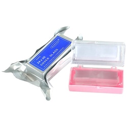 Med Vet International&nbsp;Microscope Cover Glass, #1 Thickness 24 x 50 mm, 10oz