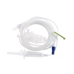 Med Vet International IV Pump Set PlumSet Pump 1 Port 15 Drops / mL Drip